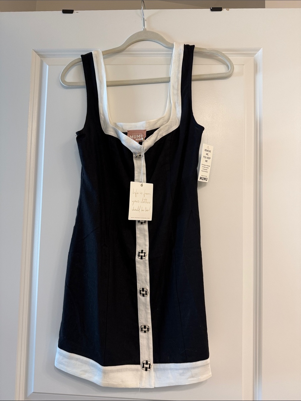 Show Me Your MuMu linen Dress